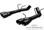 Axle-Back Exhaust w/ Black Quad Tips (13-14 GT500)